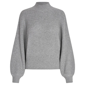 Dea Kudibal Siadea Strik Sweater, Grey Melange